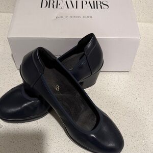 Dream Pairs Women's Navy Heels